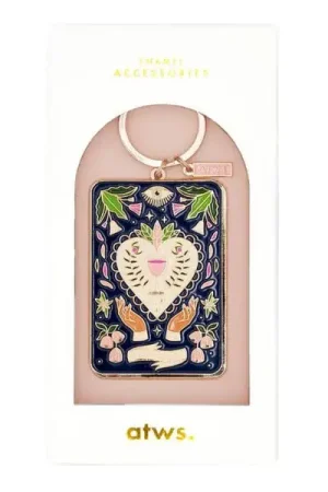 Porte-clés en émail Tarot Tipsy Card - ATWS Prix Réduit