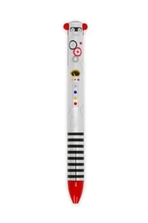 Stylo bicolore Click & Clack Robot - Legami Promotion