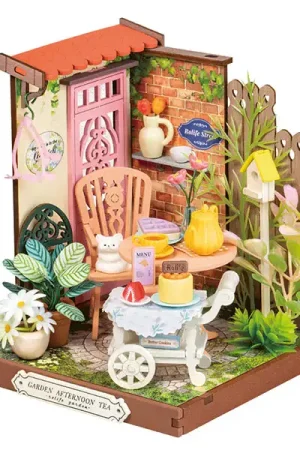Pièce miniature Jardin Raffiné Fancy Tea Yard DIY - Rolife Livraison Express