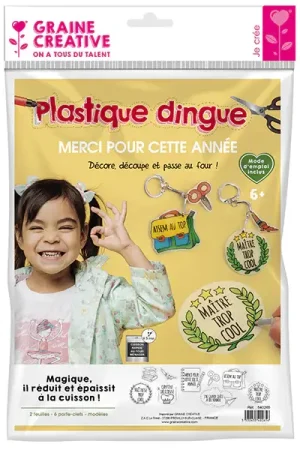 Achetez Aujourd'hui Kit plastique dingue Graine Créative merci pour cette année - créations enfants