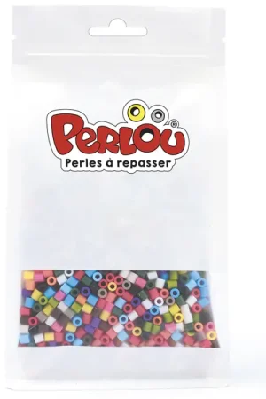 Prix Promo sachet PERLOU - 1000 perles à repasser - 5 mm - multicolore