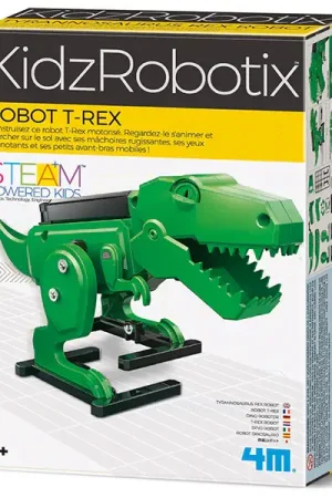 Quantité Limitée Robot T-Rex KidzRobotix : coffret de construction robotique éducatif