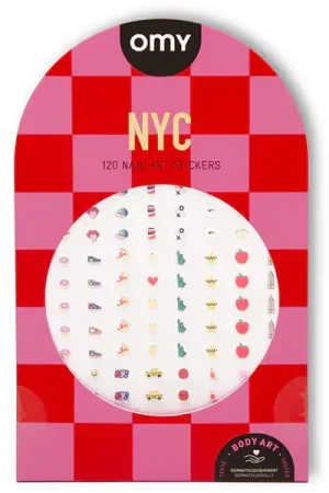 Stickers Nail art - NYC collection street fashion par OMY Dernier Modèle