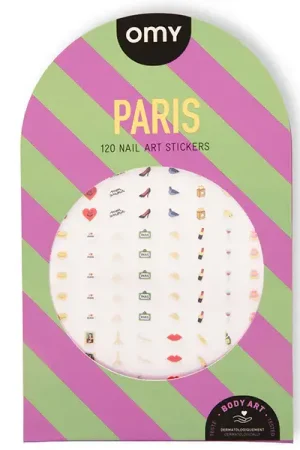 Commander Vite Stickers nail art collection OMY - Paris -