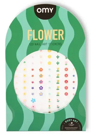 Stickers Nail art - Flower - 120 stickers décoratifs pour ongles Paiement Sécurisé
