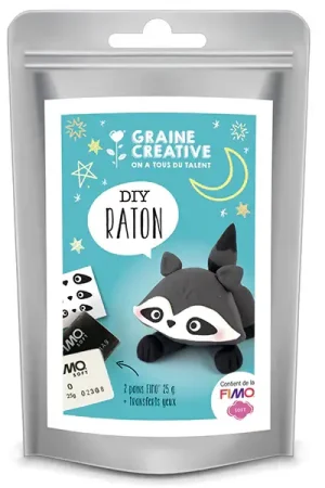 Offre Spéciale Kit fimo Raton laveur par Graine Créative