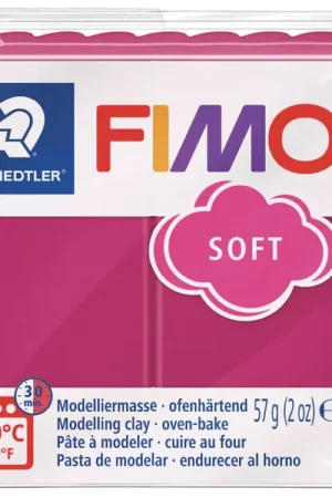 Pâte Fimo softframboise T23 fruit rouge givré Nouvel Arrivage