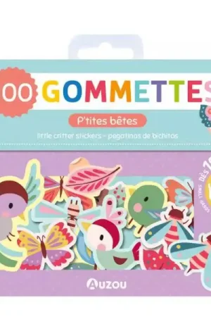 Prix Cassé Pochette de 100 gommettes bébé - P'tites bêtes