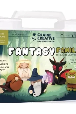 Prix Cassé Mallette Fimo - Fantasy family