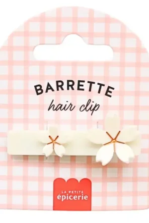 Barrette cheveux - Sakura Ivoire Top Vente