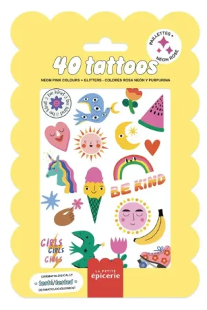 Offre Exclusive Pochette de 40 Tattoos - California Dream
