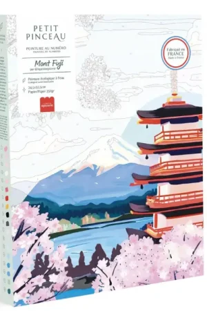 Coffret peinture au numéro - Petit Pinceau - Mont Fuji par La Petite Epicerie Soldes
