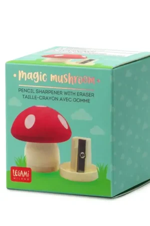 Meilleure Vente Taille crayon Champignon et gomme magique - Legami