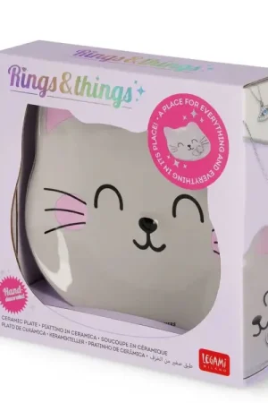 Petit Prix Soucoupe en céramique Chat - Legami