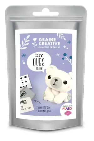 Mini Kit FIMO - Ours blanc Offre Limitée