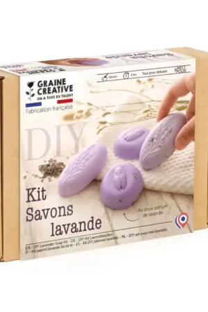 Quantité Limitée Kit DIY Savons Lavande