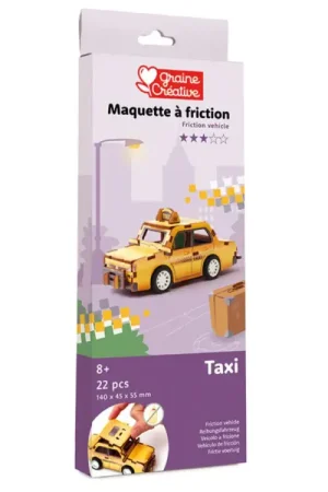 Maquette à friction - Taxi Promotion Saisonnière
