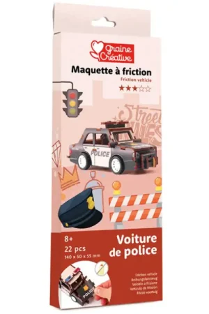 Soldes Maquette à friction - Voiture de police à construire