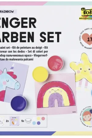 Super Prix Kit de peinture aux doigts pour enfant -Sweet Rainbow