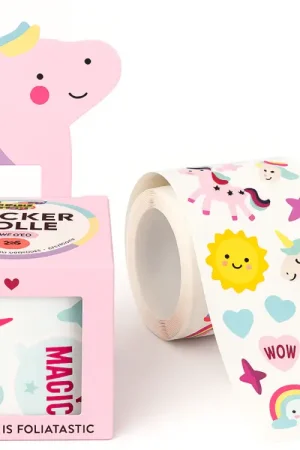 Vente Flash Rouleau de stickers Licorne 4m