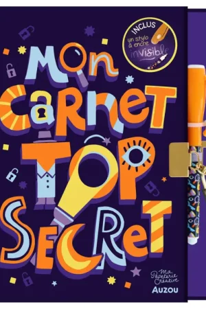 Ma papeterie créative – Mon carnet Top Secret Super Prix