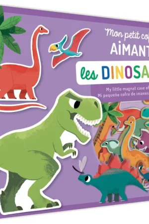 Mon petit coffret aimanté – Les dinosaures Authentique