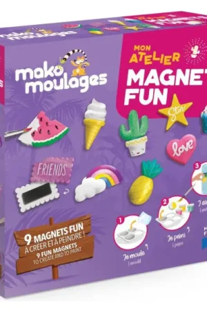 Mako Moulages : Mon atelier Magnets fun Quantité Limitée