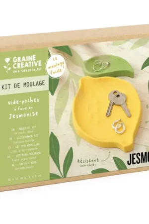 Prix Réduit Kit DIY Jesmonite Vide-poches Citron
