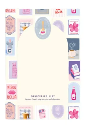 Bloc-notes Groceries List - ATWS Prix Cassé