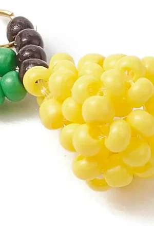 Breloque poire en perles de verre Dernier Modèle