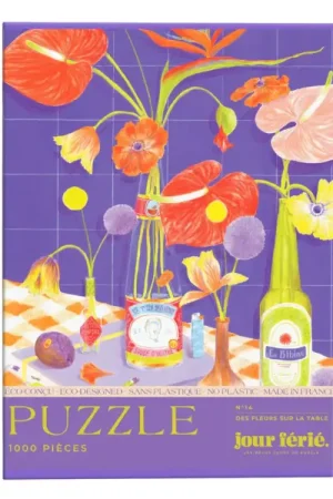 Affaire À Saisir Des fleurs sur la table puzzle 500 pcs - Jour Férié
