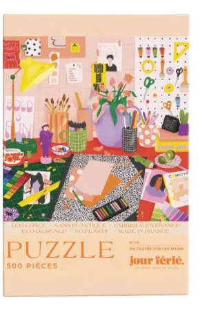 Offre Exclusive Du feutre sur les mains Puzzle 500 pcs - Jour Férié
