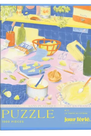 La tarte au citron puzzle 1000 pcs - Jour Férié Populaire