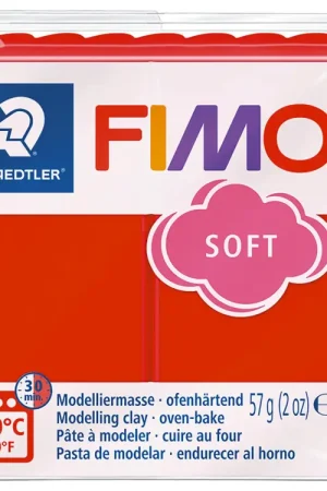 Satisfait Ou Remboursé Pâte Fimo Soft rouge Noël