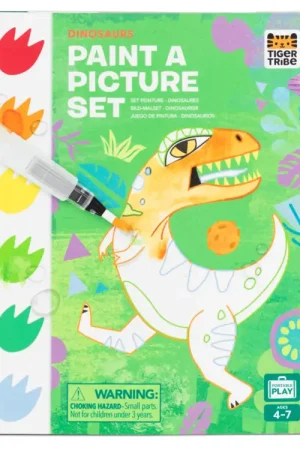 Paint A Picture Set - Kit d'aquarelle enfant - Dinosaurs Super Prix