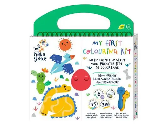 Vente Directe Kit de coloriage Dinosaures - Haku Yoka