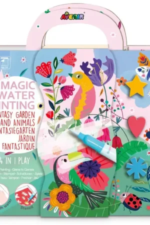 Usine Directe Kit de peinture à l'eau magique - jardin fantastique et animaux - Avenir