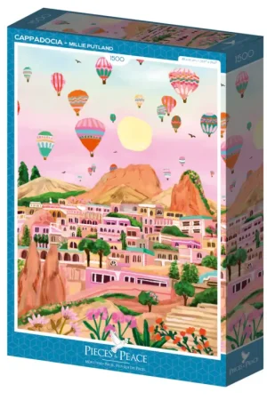 Authentique Puzzle Cappadoce 1500 pièces - Pieces & Peace