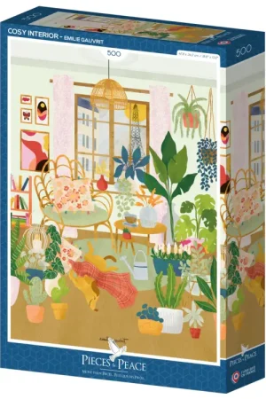 Usine Directe Puzzle Intérieur Cosy 500 pièces – Pieces & Peace