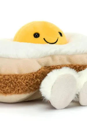 Peluche Amuseables Oeuf sur tartine - Egglantine Egg on Toast - Jellycat Solde