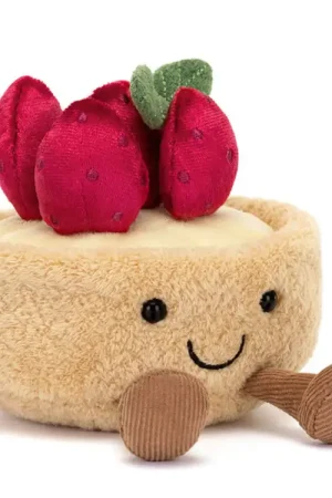 Peluche Amuseables Tarte aux Fraises- Jellycat Top Vente