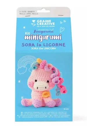 Commander Vite Kit Minigurumi Sora la Licorne - Graine Créative