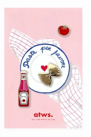 Retour Gratuit Lot de 3 pin's Tomato Sauce - ATWS