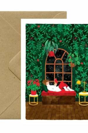 Carte de Noël aquarelle - Winter - ATWS Expédié Aujourd'hui