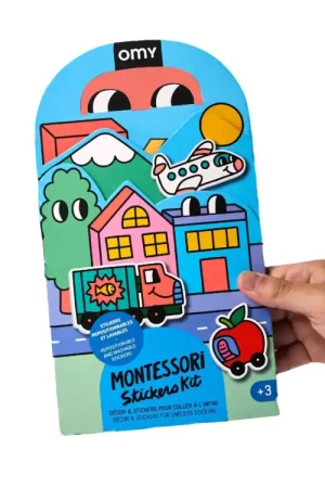 Prix Choc Kit de stickers Montessori - Vroom Vroom - Omy