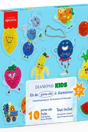 Certifié Kit créatif Diamond Painting kids - porte-clés