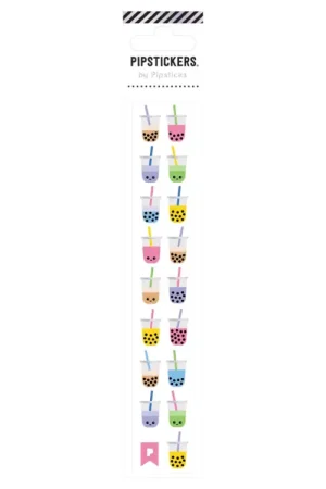 Offre Exclusive Stickers Bubble tea kawaii (Boba Tea Minis) - Pipsticks