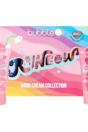 Coffret Crèmes pour les Mains Arc-en-ciel (4 x 30 ml)- Bubble T Acheter Direct