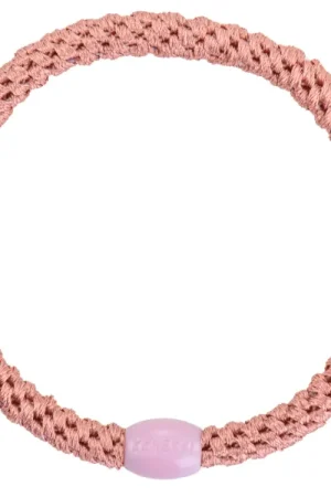 Must-Have Élastique cheveux Slim Corail Pêche - Kknekki