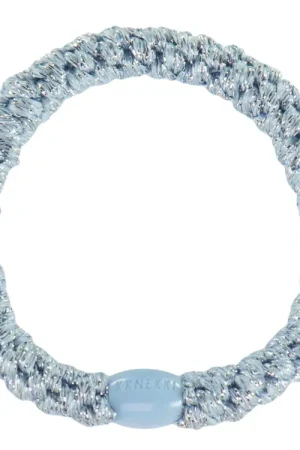 Top Vente Élastique cheveux Bleu aqua Pailleté - Kknekki